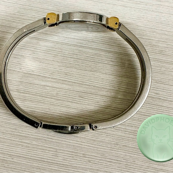 Movado Model No. 97 A1809 A Two Tone Watch W/ Original Box - Picture 6 of 10